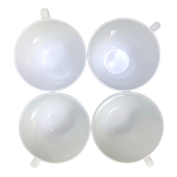 Corelle Livingware Vintage Winter Frost White Coffee Cups-Set of 4 - Picture 3 of 5